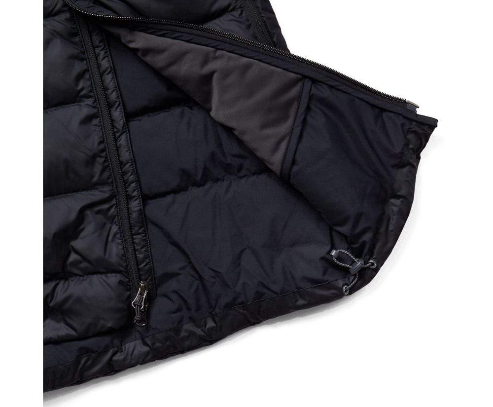 Merrell Jackets Black - Terrain Glacial Parka - Womens 87LRSFCJG
